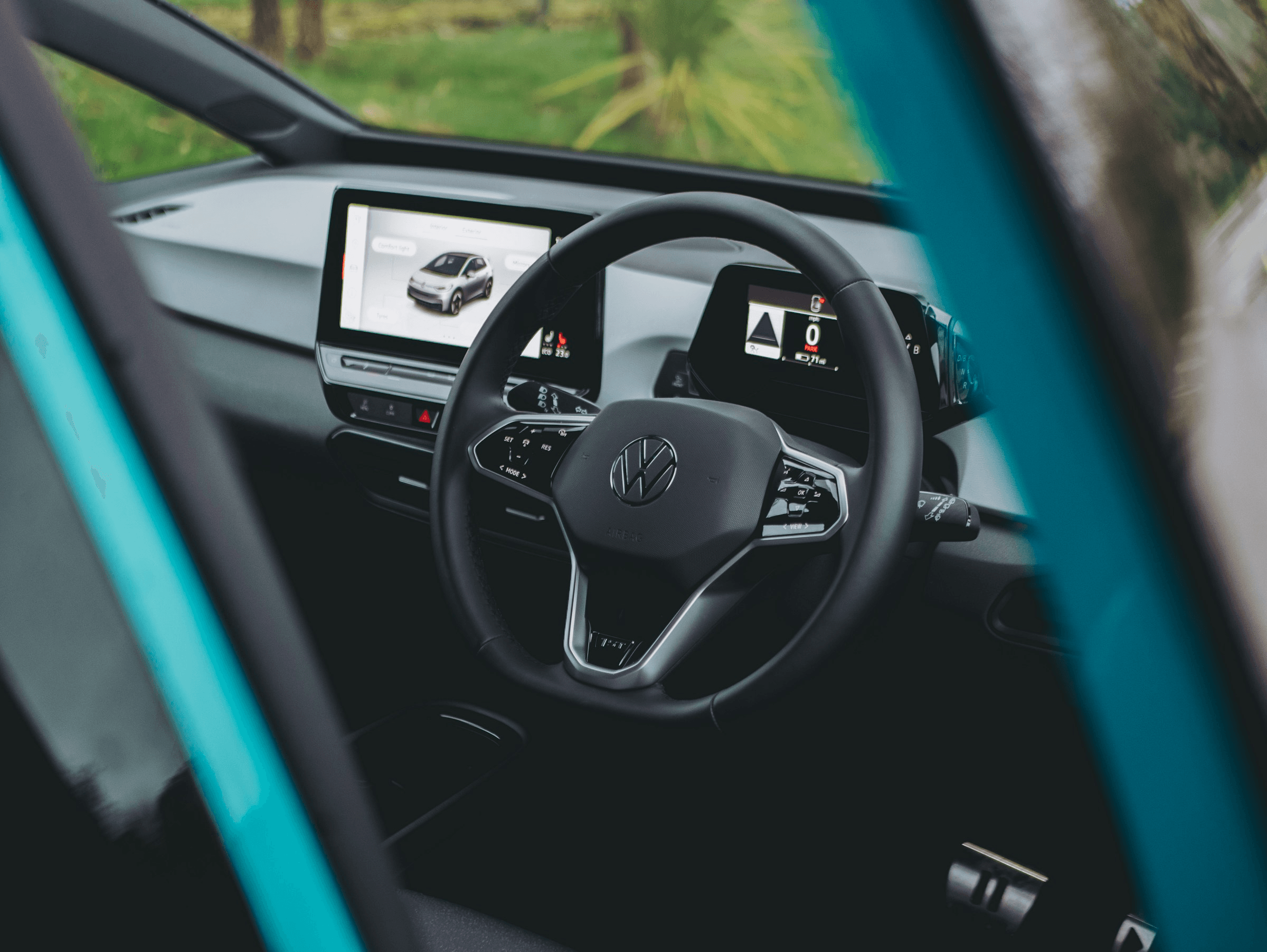 VW ID.3 s OBD2 portem připraveným pro diagnostický přístroj